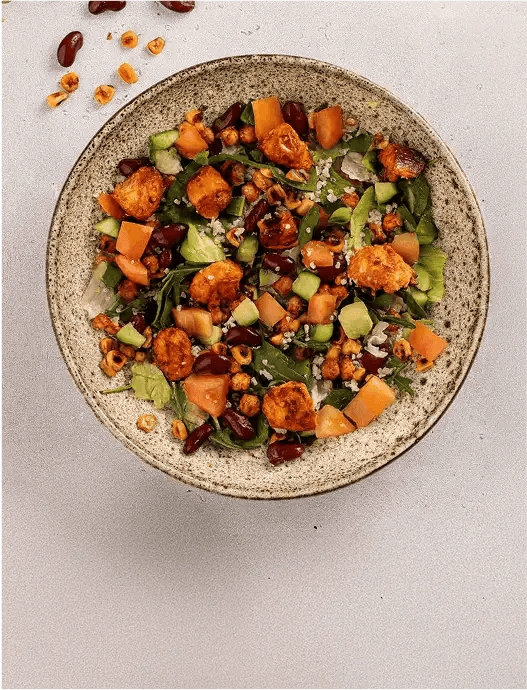 Herby Omelette with Chicken